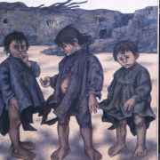 Children, 1965 127cm x 137cm canvas on oil See: • Neşet Günal (Yapı Kredi Bank Galleries - Adana, 1993), page: 22 • Neşet Günal (Garanti Art Gallery - Istanbul, 1995), page: 64
