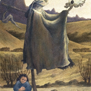 Scarecrow IV, 1987 canvas on oil